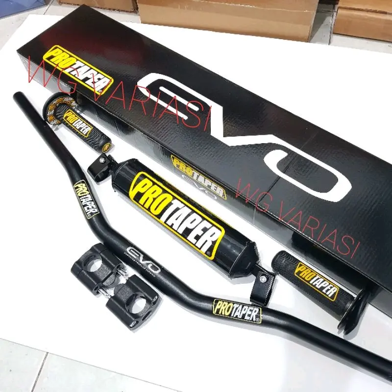Stang fatbar protaper evo low set handgrip dan busa palang stang klx crf vixion nmax pcx dll Handguard Motor 0