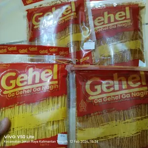 [BELI LOKAL] MIE LIDI GEHEL 200gr - Makanan Ringan,  Food Noodles Goreng Instan Pedas Nagih Snack Cemilan Keripik Camilan