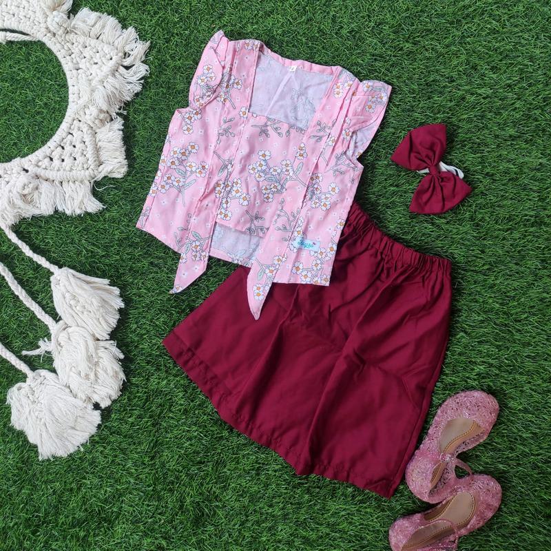Pakaian Serba Gaya Kutubaru Bayi hingga Usia 3 Tahun Bahan Katun Jepang untuk Anak Perempuan - Fashion 3