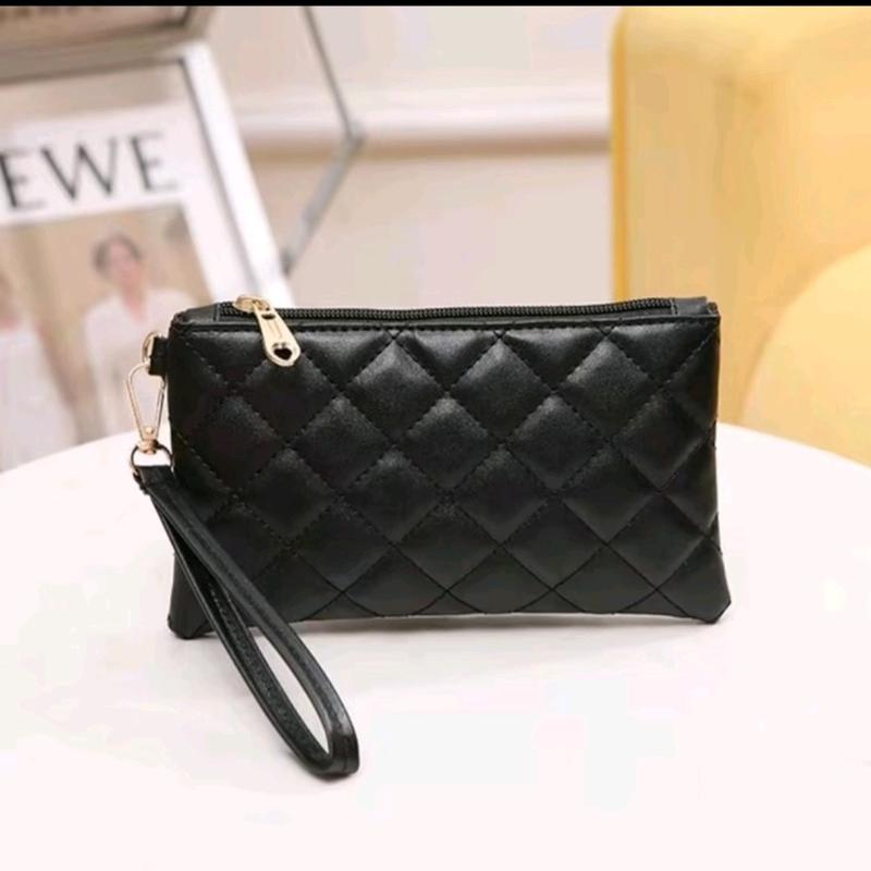 Dompet hp dan uang motif bordir tas tangan wanita terbaru wristlet gaya Korea 0