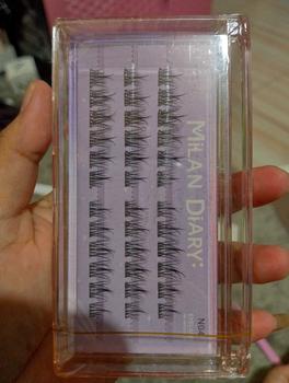 Product Review of [ LANGSUNG TEMPEL ] MILAN STORY Serat Kapas Premium N04 Bulu Mata Palsu | Eyelash Extention | Eye Make Up Tanpa Pinset from C**i 1