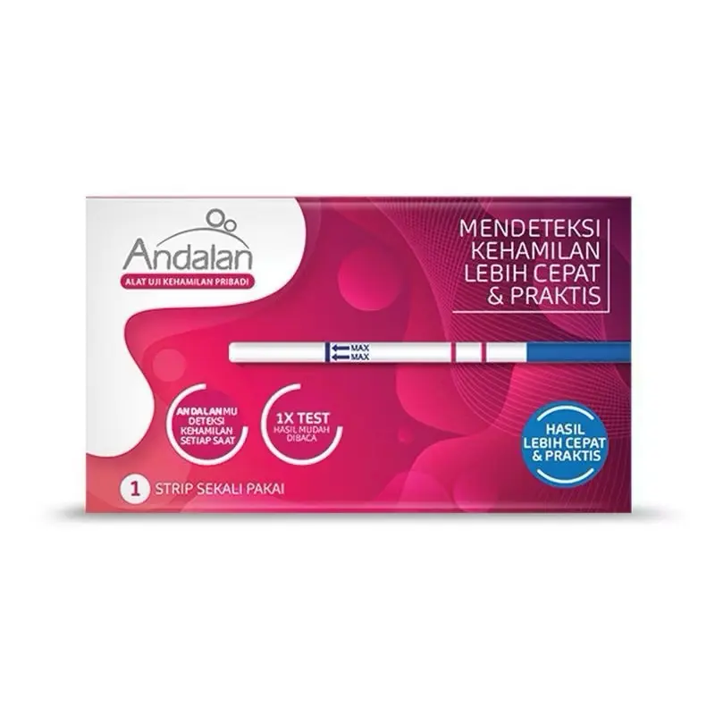 Andalan Pregnancy Test Kit isi 1 Pcs / Alat Uji Cek Kehamilan Akurat