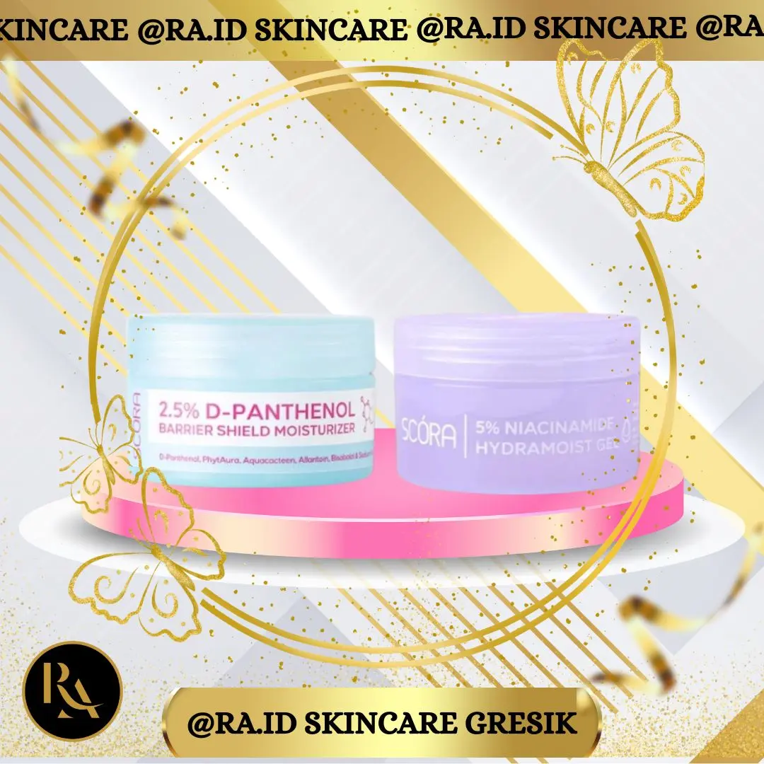 SCORA Moisturizer All Variant - Pelembab Wajah untuk Mencerahkan dan Lawan Kulit Berjerawat dan Kemerahan moin  moisturiser