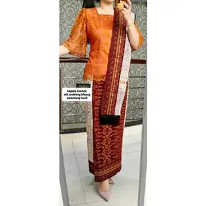 Rok Selendang Ragi Piala Fashion Wanita Murah/Rok Batik Motif Nyaman/Rok Selendang Span Panjang/Rok Formal Mewah Karet Bawahan