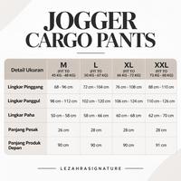 Gambar LZS Celana Panjang Katun Muslim Wanita Fit to XXL Jogger Twill Cargo Pants Nyaman Dipakai Tracking - Hitam, M dari LEZAHRASIGNATURE Kota Bandung 5 Tokopedia