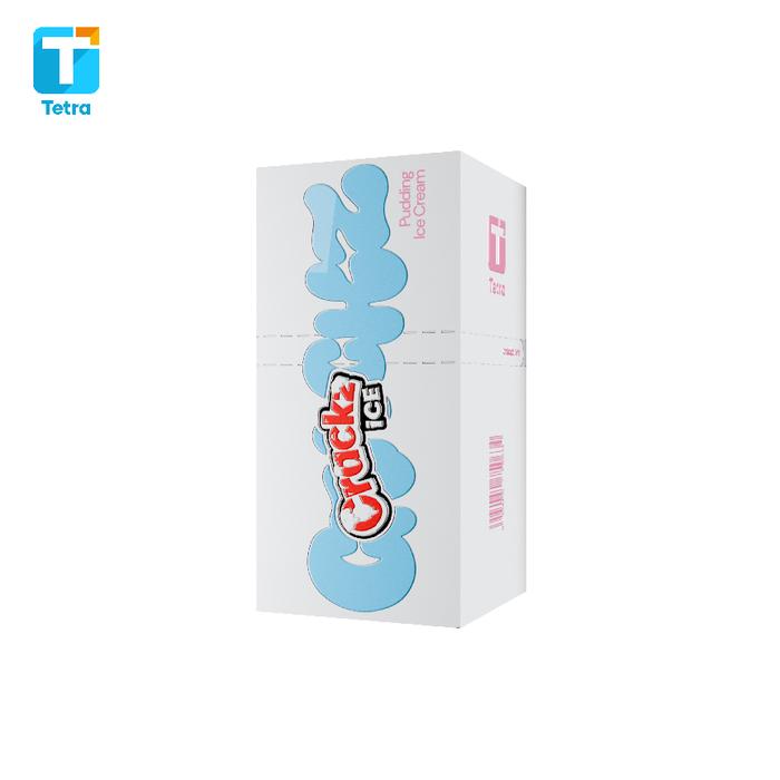 Gambar CRACKZ ICE V4 PUDDING ICE CREAM FREEBASE - 3 MG  dari Tetra Indonesia_NEW Kota Bandung Tokopedia