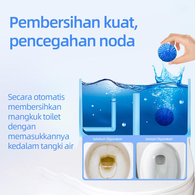 [KOL] Menjual dengan kerugian Zolele TC101 Tablet Biru Pembersih Kloset FRESH FLUSH Penyegar Dan Pewangi Wc Kloset