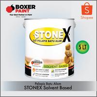 Gambar Cat Pelapis Batu Alam STONEX Solvent Based (5 lt) - Clear Gloss dari Boxer Paint Official Store Kab. Sidoarjo 2 Tokopedia