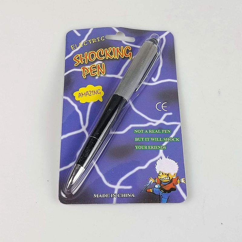 Mainan Pulpen Listrik Setrum Prank Electric Shock Pen Prank Toy Utilitas Gadget Gag Joke Lucu Prank 1