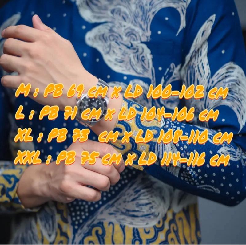 KUSUMA HIJAU EMERLAD Kemeja batik pria lengan panjang Full furing slimfit halus lembut warna emerald grenn size M L XL XXL Katun