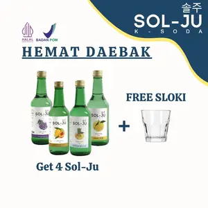 SODA HALAL HEMAT BELI 4 GRATIS GELAS KACA