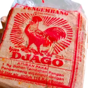 Garam Pengembang krupuk cap jago Bahan