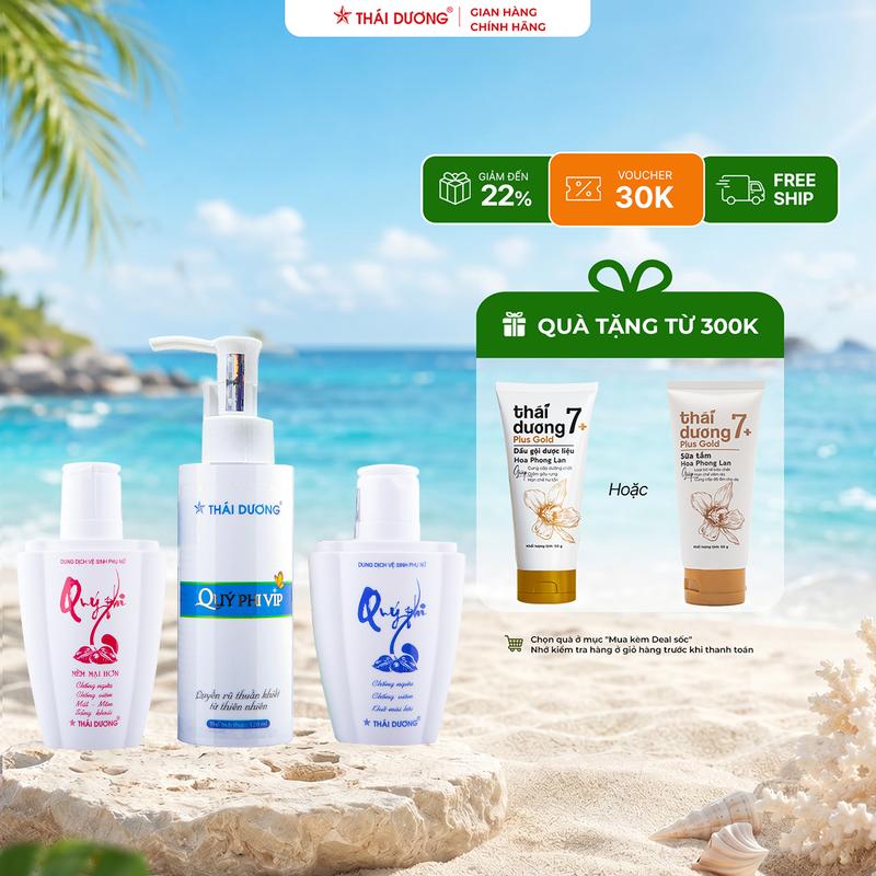 Dung Dịch vệ sinh Quý Phi (Hộp 1 chai x 120 ml) - Sao Thái Dương