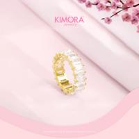 Gambar Kimora - Cincin Titanium Wanita Prince Cnt197 - GOLD 6 dari Kimora Jewelry Kota Denpasar 3 Tokopedia