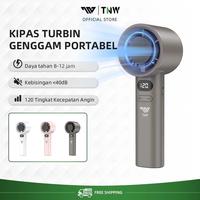 Gambar TNW OK3 Kipas Angin Portable Mini Fan Turbo Kipas Angin 120 Gear High Speed Wind Kipas Angin Digital Display Adjustable - Abu-abu dari TNW Home Kota Tangerang 1 Tokopedia