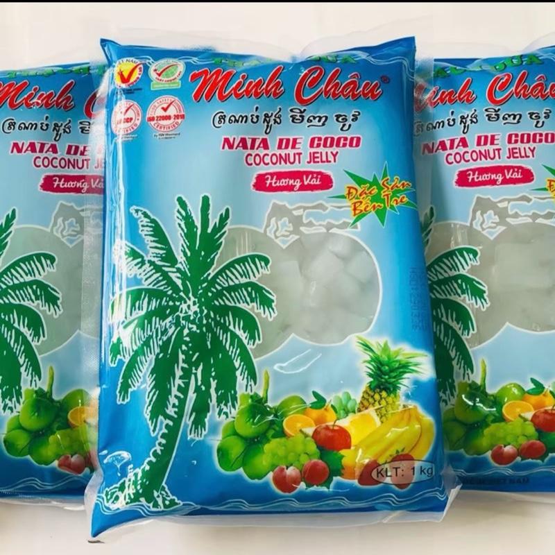Thạch Dừa Minh Châu Ăn Liền - Ăn Vặt Tuổi Thơ - Đặc sản Bến Tre Vietfuco