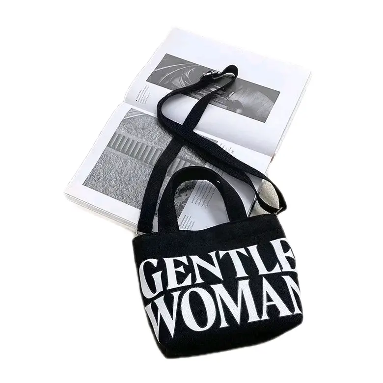 Tas Selempang Mini Tas Gentle Woman Tas Canvas mini Wanita Kanvas