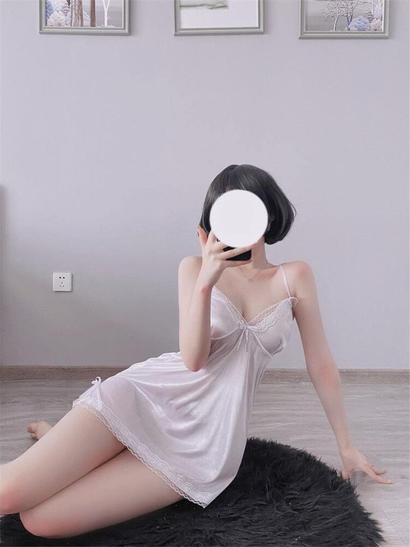Product Introduction of Cc's secret Nightgown for women summer sexy new lace disposable tearable suspender nightgown summer pajamas 23