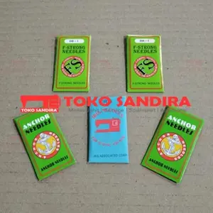 Jarum jahit/Jarum mesin jahit DBx1 mesin industri/jarum jahit/jarum DBX1/alat jahit/kebutuhan menjahit/toko perlengkapan menjahit/asesoris-spare part-suku cadang mesin jahit/toko alat jahit lengkap