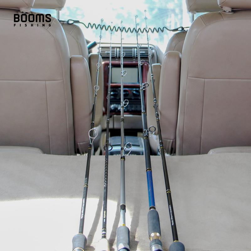 Booms Fishing VTC Vehicle Rod Holder Transport Coiled Cord Rod Holders Elastic Lanyard for Fishing Tackle Boxes Tool Accessories 3