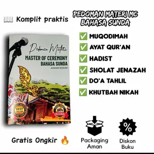 Pedoman Materi mc bahasa Sunda lengkap dengan muqodimah nya, ayat Quran dan hadiat