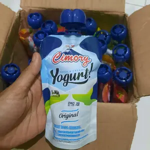 Cimory Yogurt Squeeze 120 gram Thick & Creamy (1PCS) Yoghurt Milk Blueberry Sugar Mangga Drink