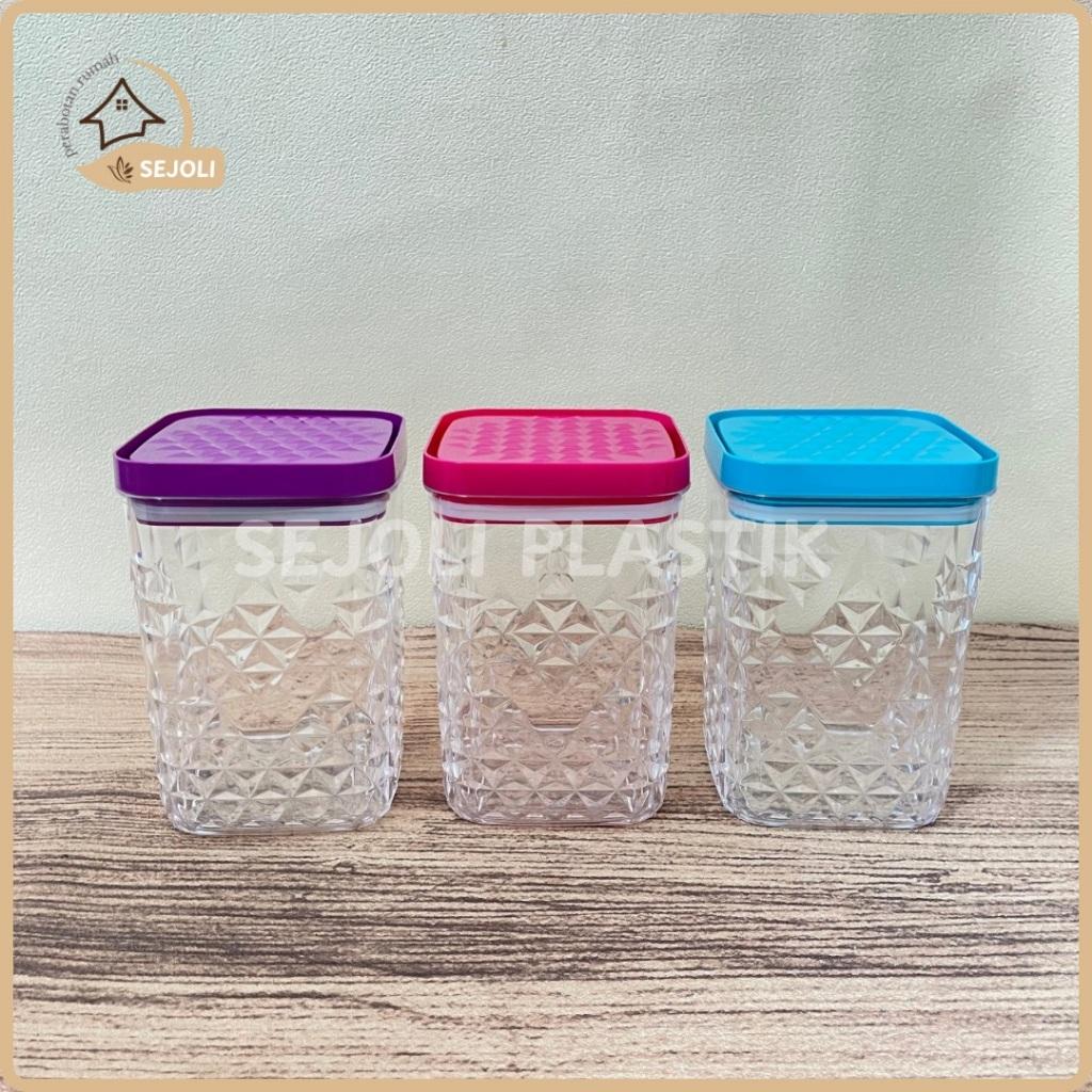 (6 PCS) TOPLES CALISTA LILY 1000 ML KRISTAL PLASTIK AKRILIK MEWAH KEDAP UDARA WADAH KUE LEBARAN (6 PCS) TOPLES CALISTA LILY 1000 ML KRISTAL PLASTIK AKRILIK MEWAH KEDAP UDARA WADAH KUE LEBARAN
