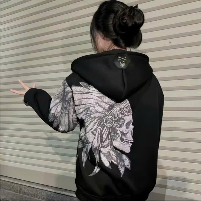 Áo Nỉ Khóa Kéo Philip Logo Sắt qp Cá Mập In Sơn Cực Đẹp Hot Trend 2025.Áo Nỉ Cao Cấp Unisex Nam Nữ Menswear Dài Tay Top