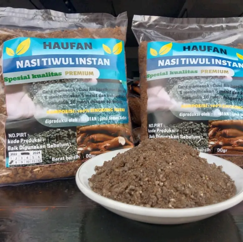 Tiwul instan Gerit tiwul makanan jadul nasi tiwul