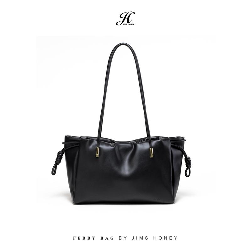 Jims Honey - Febby Bag - Tas Bahu Wanita Kulit Serut 0