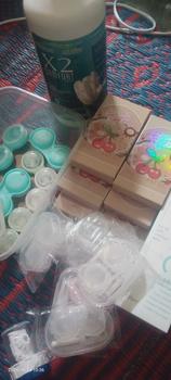 Product Review of [ Beli 6 GRATIS 13 ] Mysticeyes Softlens Mata 14.0mm-14.5mm (NORMAL) Paket kombinasi :6 Pasang Softlens +Air Pencuci Softlens 120ML+ 6Casing Gratis from 𝑩**❦ 1