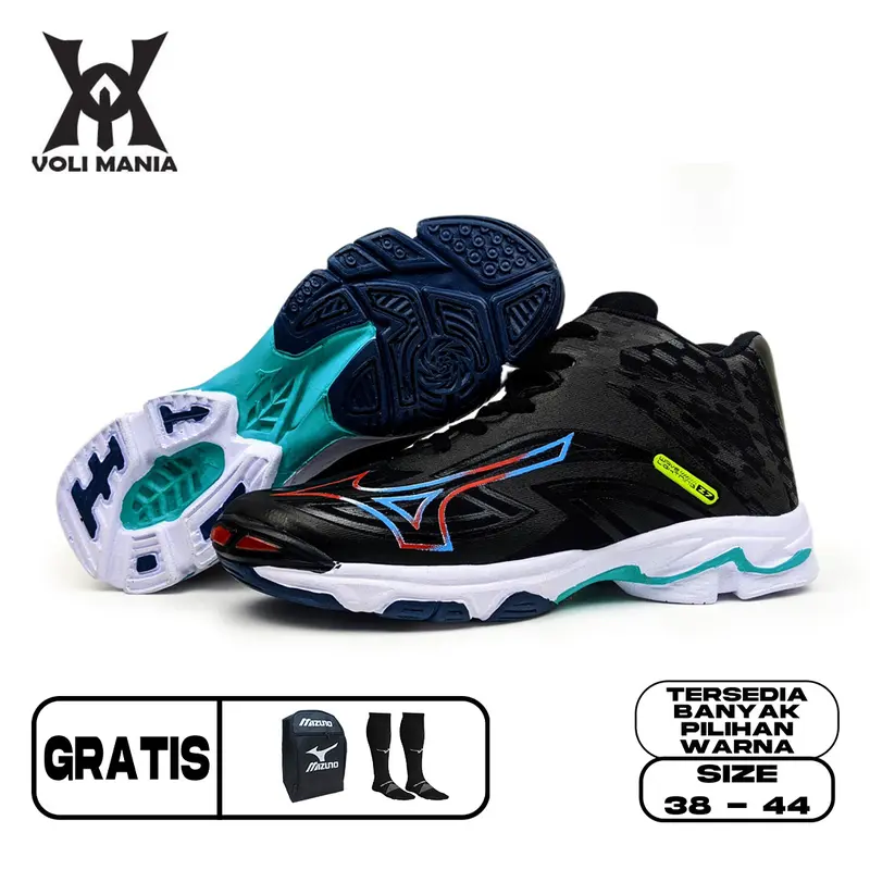 Sepatu Voli Mizuno Wlz 7 Wave Lightning Z 7 Pria Dan Wanita Unisex Sepatu Olahraga Size 36 - 43 0