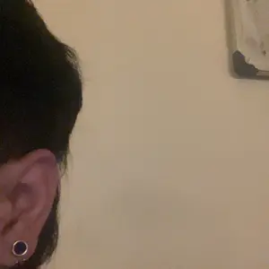 AURAVIBE-Anting Onyx Hitam untuk Pria, Gaya Korea, Trendi,cocok untuk pria dengan kesan elegan dan modis,Sederhana, Anting Pasangan couple.