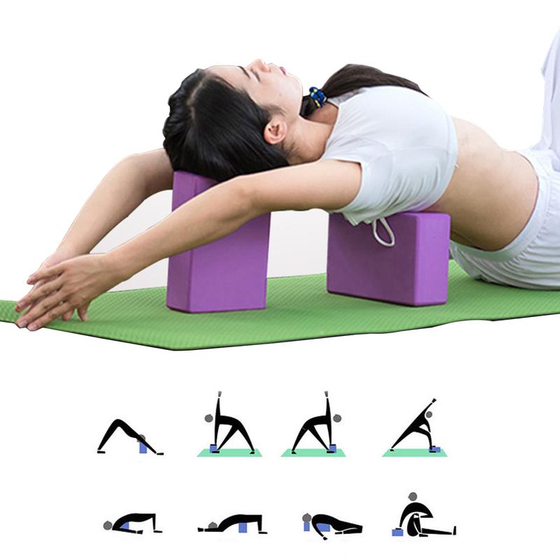 Khối Tập Gym, Đầy Màu Sắc, Gạch Xốp, Dụng Cụ Tập Luyện Và Tập Thể Dục Thể Dục, Gối Ôm Yoga, Đệm, Thích Hợp Để Kéo Dài Và Định Hình Cơ Thể, Hỗ Trợ, Nhẹ, Năm 2024 2