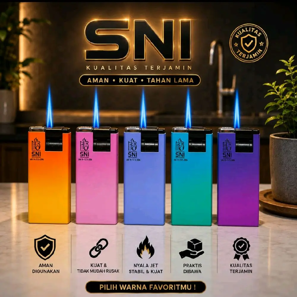 KOREEK UNIK KEREN 1 PCS TAMPILAN ELEGANT dengan Desain Warna-warni dan Logo SNI