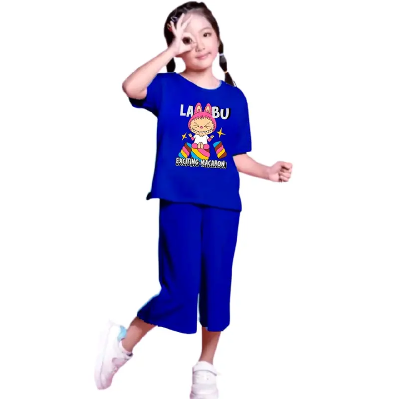 STELAN ANAK CLANA PENDEK 7/8 BABYTERI USIA 2-12THUN BONEKA LABUBU.02 2