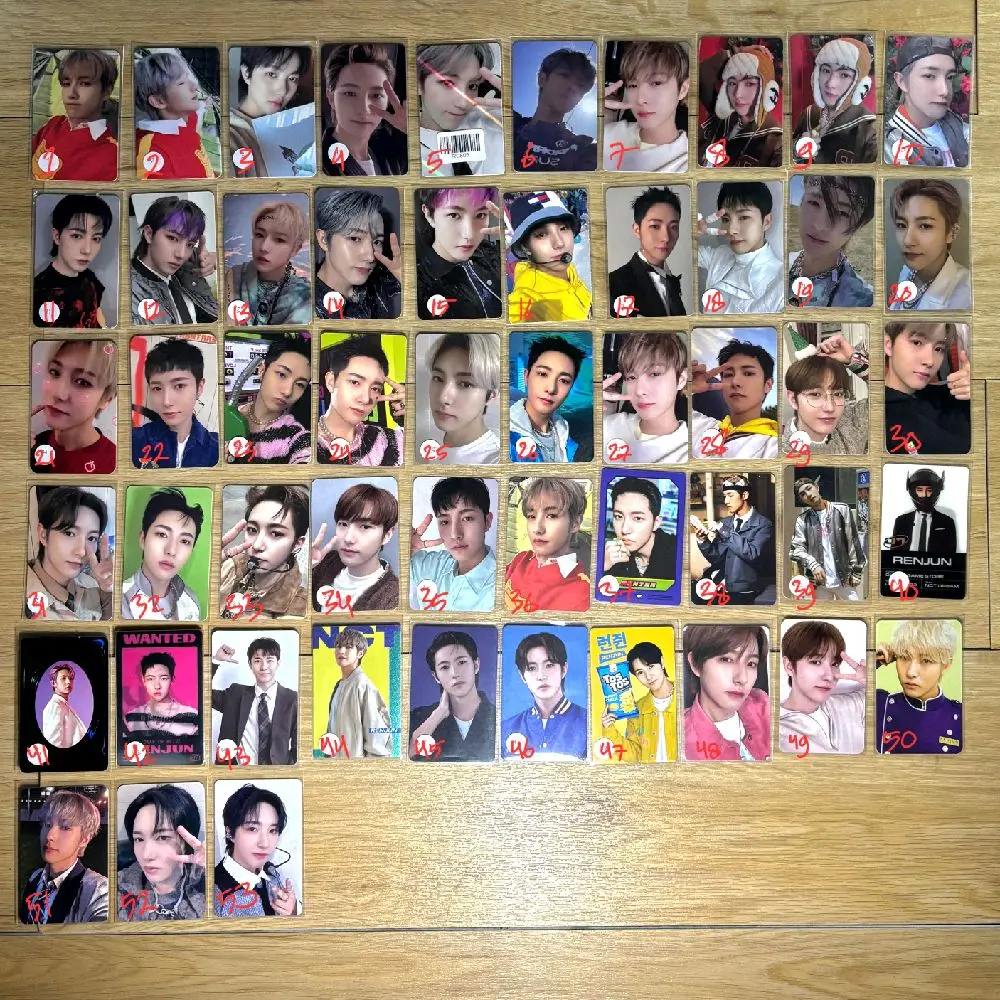 RENJUN NCTDREAM PHOTOCARD OFFICIAL