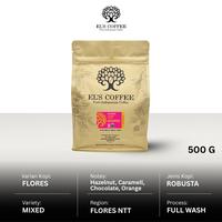 Gambar Kopi Robusta EL'S COFFEE FLORES ROBUSTA 500GR - bean dari El's Coffee Kota Bandar Lampung 1 Tokopedia