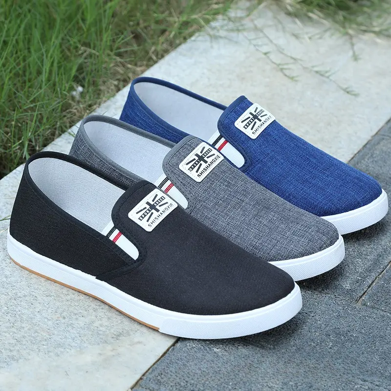 【 Mega Deal 】GS - Sport Canvas - Men's Sneakers Shoes Running Sport Man Casual Travel Kasut Lelaki Sneaker Loafer Shoes Fashion Outdoor