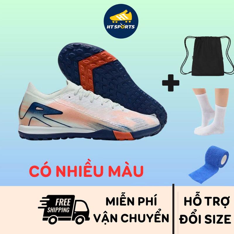 Giày Bóng Đá Va Pô 16 E Lít Vải Dệt Đế Đinh TF Tặng Hộp Tất Túi Băng Cuốn và bảo hành trọn đời