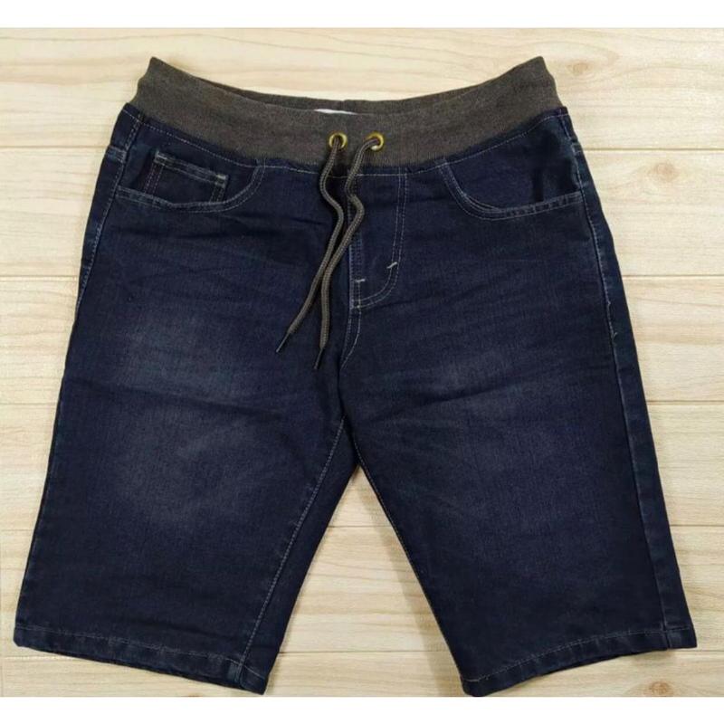 CELANA JIENS PENDEK PRIA JIENS KOLOR RIP PINGGANG KARET Celana pendek jiens pria kolor terlaris (BISA COD) Celana pendek jiens keren pria distro murah 3