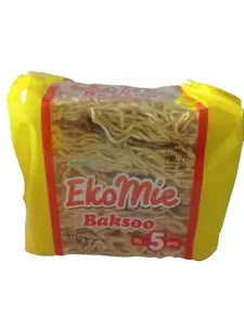 Eko Mie Baksoo Isi 5 Keping - Mie Instan Rasa Bakso Praktis & Enak Cocok untuk Camilan atau Makanan Cepat Saji