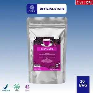 Teh Celup Daun Ungu KALAFIT HANDELEUM Isi 20 Tea Bag Herbal Wasir & Ambeien
