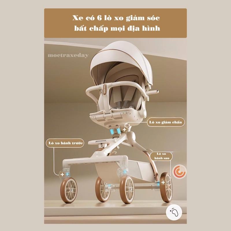 XE ĐẨY GẤP GỌN DU LỊCH MOCHA S18 S15