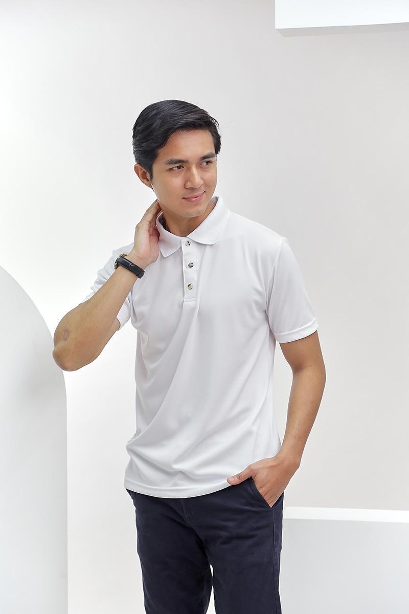Product Introduction of Microfiber Fit Polo Shirts For Men's and Women's- Black / Dark Grey / White / Light Grey / Navy Blue / Royal Blue / Cameo Green / Rosewood Premium Men's Clothing - Trendy Designs for Everyday Style 12