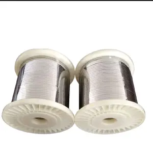 Nikelin Pipih 0.08 x 0.4 mm Kualitas Terbaik Ohm/m = 36.1 Barang Berkualitas Tinggi Harga Per Roll