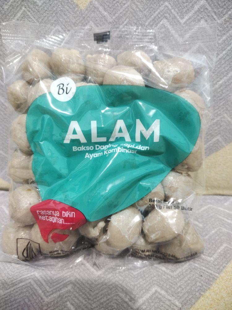 bakso alam Bi isi 50 butir bakso alam Makanan