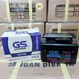 Aki Motor BeAT FI CW, BeAT Karbu, Vario 110, Supra X 125, Scoopy, Spacy, Vixion GS GTZ5S MF Aki Kering Original Honda