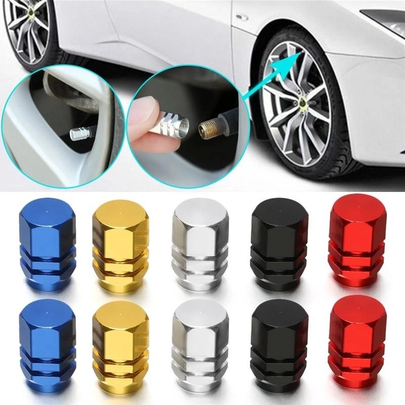 Product Introduction of Penutup habuk aloi aluminium, 10 keping / set, penutup batang injap tayar roda kereta, motosikal 20
