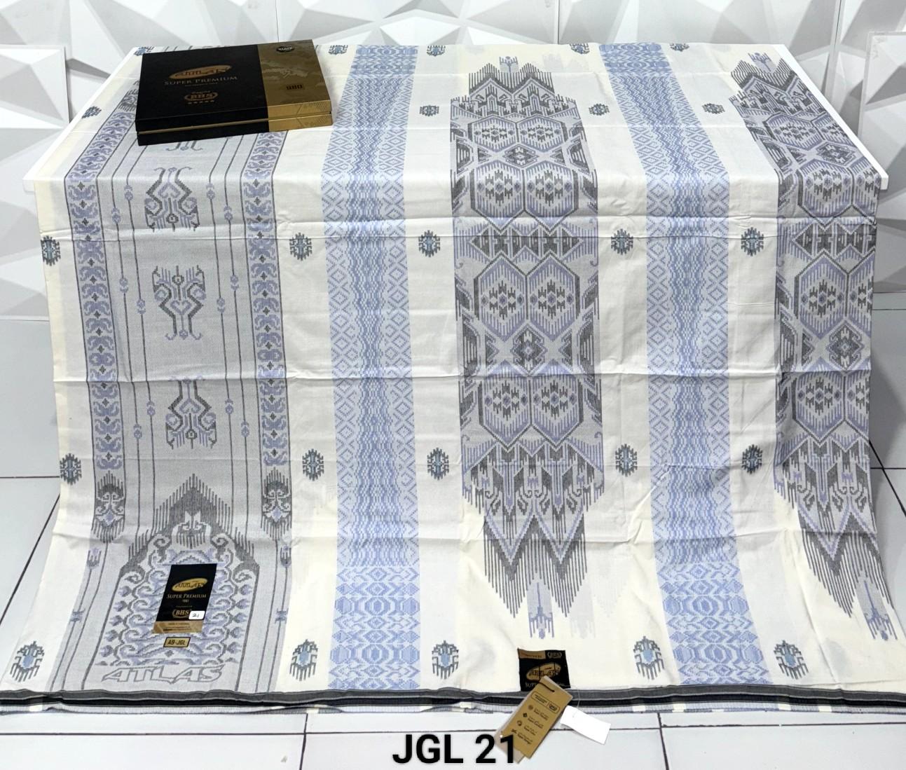 SARUNG ATLAS SUPER PREMIUM S,980 KUALITAS GOLD Songket